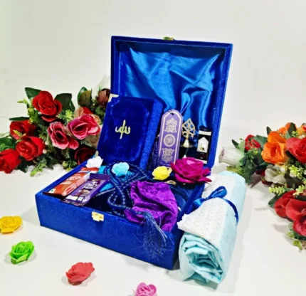 Islamic gift set for women blue