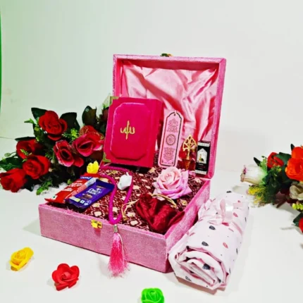 Islamic gift set for women pink