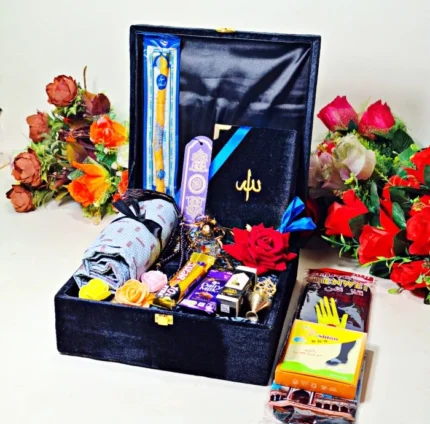 medium Quran gift set black